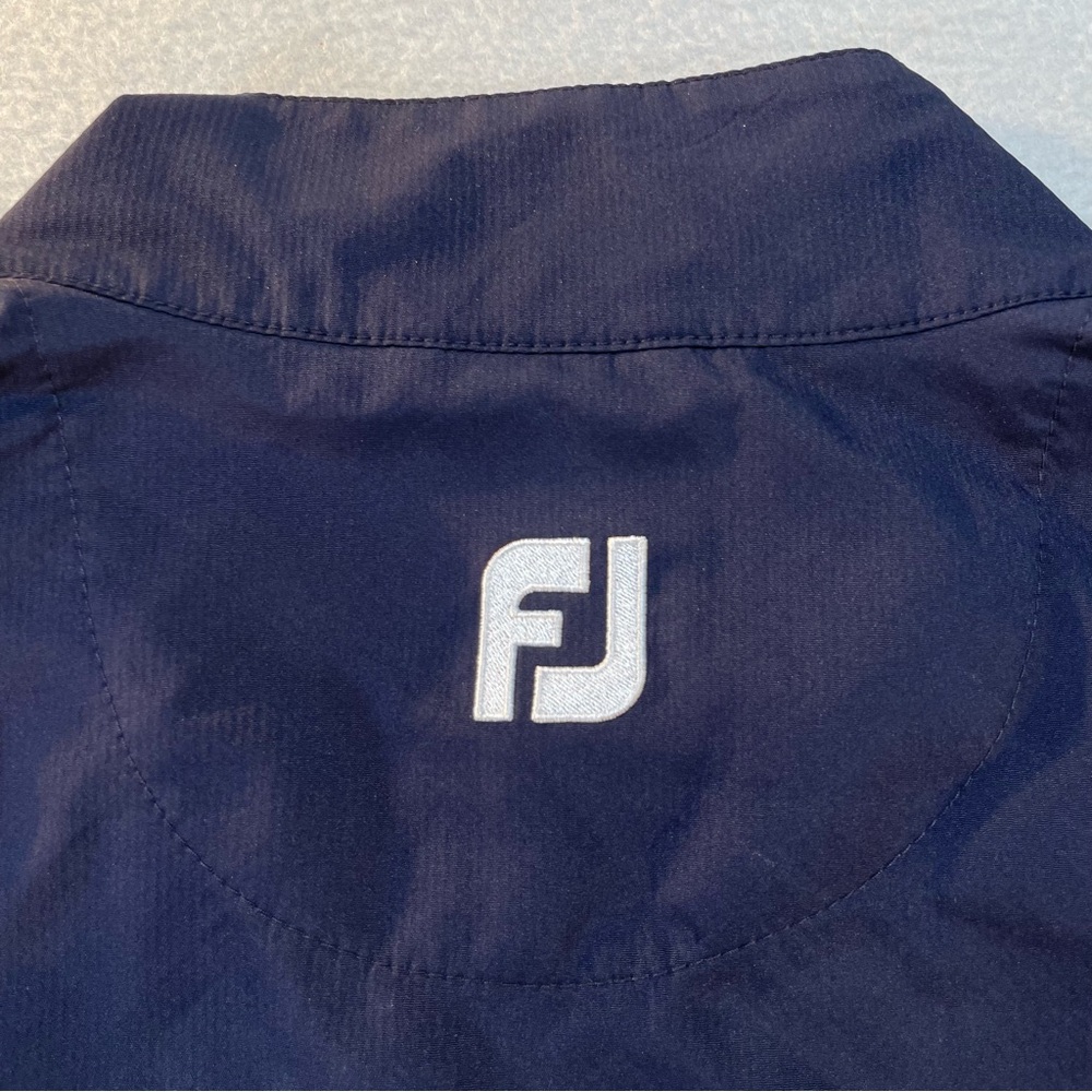 Footjoy Mens 1/4 Zip Pullover Windbreaker Jacket Size Large
